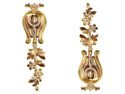 Classic carved 193 3D model