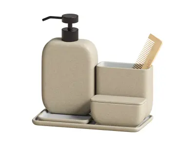 Bathroom Set 01 3D model