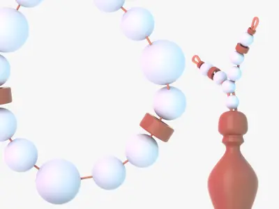 Ramadan Collection toy lantern 3D model