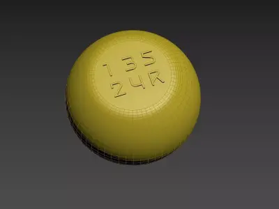 Gear knob Free 3D print model