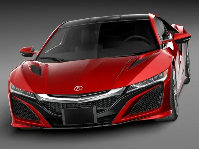Acura NSX 2016 3D model