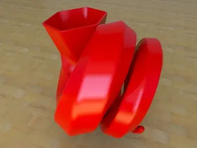 Snail Vase Free 3D print model