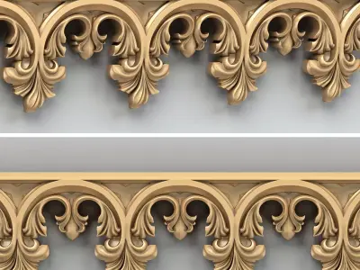 Molding 052 Gothic 3D model