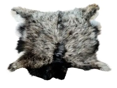 Decorative goat skin 3D model