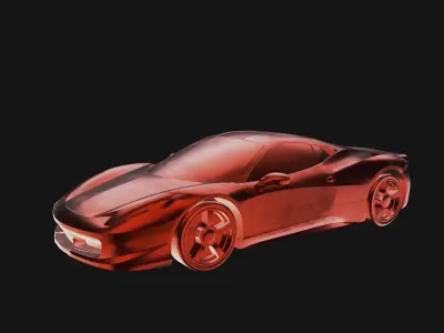 Ferrari 458 Italia Car model 3D print model