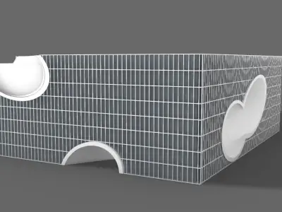 Shanghai Poly Grand Theater by Tadao Ando 3D model