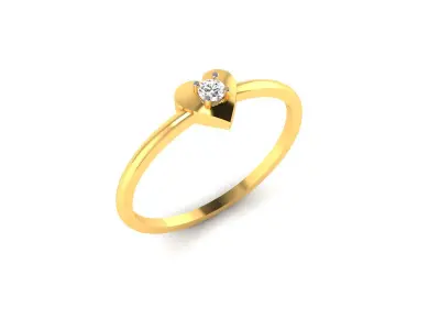 Women Engagement Ring 3dm STL FBX OBJ Render 3D print model order