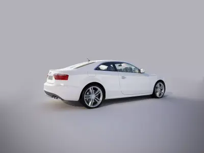 Audi RS5  Low-poly 3D model