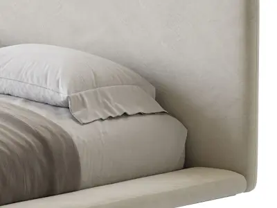 Minimalist Bed 3D model