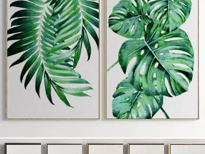 Photo Frame 56 Low-poly 3D model