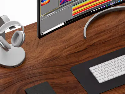 Work Space LG and Apple For Editors 3D model