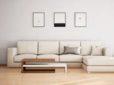 Photo-Realistic Archviz Interior Real time walk-through Low-poly 3D model