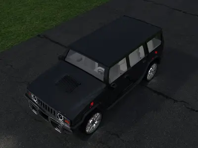 hummer 3D model