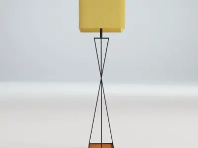 Modern Designer Lamp 3D model purchase