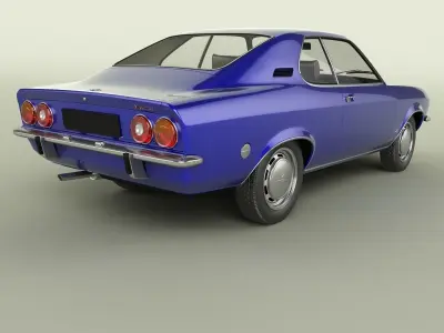 Opel Manta A 3D model