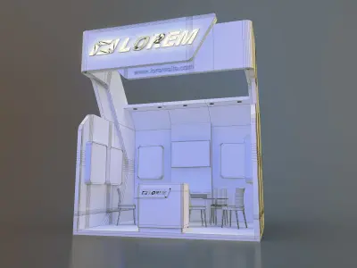 stand design 3D model