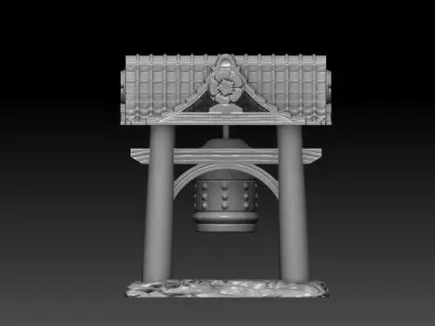 Shoro Bell Tower 3D print model