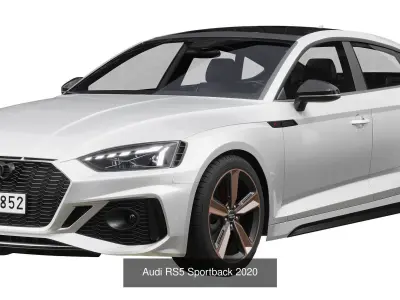 HQ cars collection 5 3D Model Pack