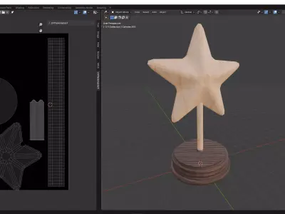 3Dmodel Low-poly 3D model