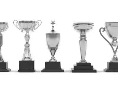 Trophy Cups 3D model 88
