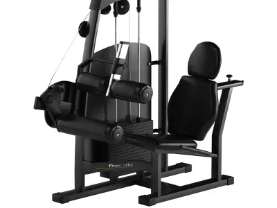 Gym equipment 3D model purchase