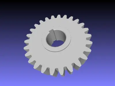 Involute gear 3D print model