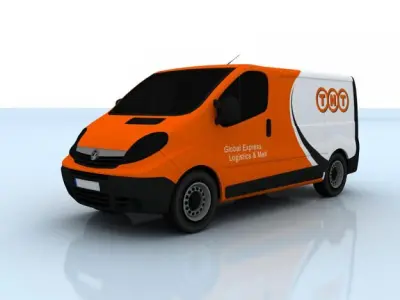 Vauxhall Vivaro 3D model