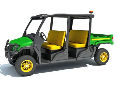 UTV Utility Vehicle Collection 3D Model Pack