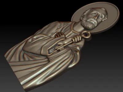 Saint Peter the Apostle 3D print model