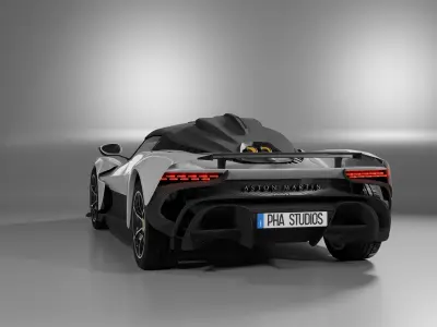 Aston Martin Valhalla 2022 3D Model 3D model