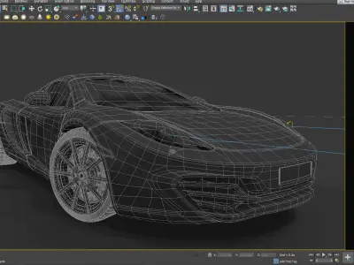 MCLaren MP4-12c 3D model
