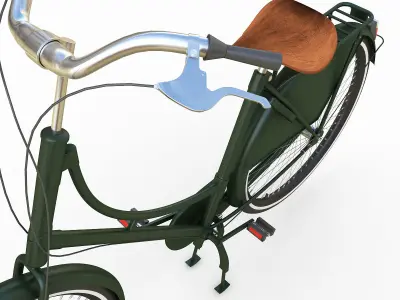 3D Azor European City Bicycle model 3D model