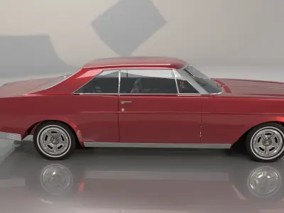 Galaxie 500 7L High Poly 3D model