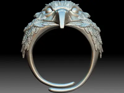 Eagle Ring 3D print model