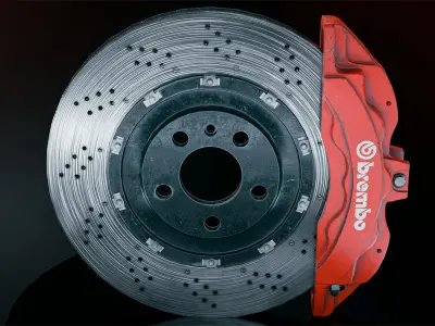 Disc brake Caliper 3D model