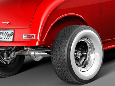 F32 Deuce Coupe 3D model