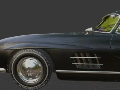 Mercedes-Benz 300SL 3D model