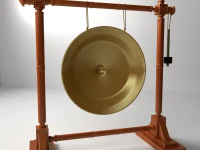 Gongs gong 3D model