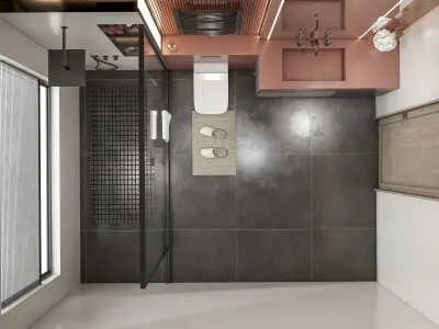 Bathroom 73 3D model