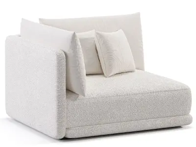 Katarina Sofa By Blanche 03 3D model