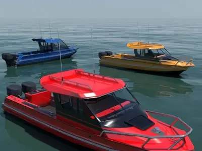 Stabicraft Boat 3D model