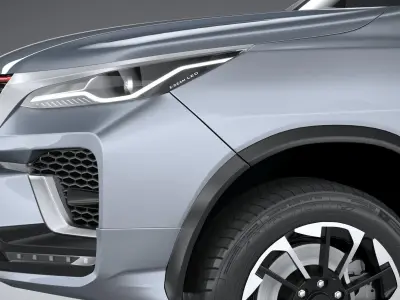 Toyota Fortuner TRD 2021 3D model