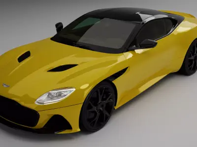 Aston Martin DBS 3D model