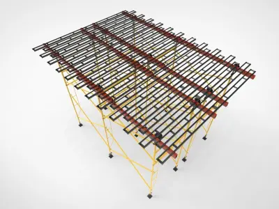 Scaffolding 3D model