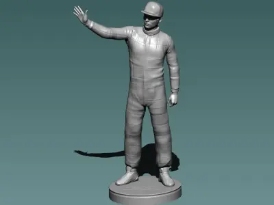 Max Verstappen 3D print model