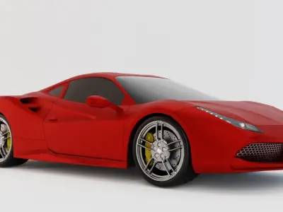 Ferrari 488 GTB 3D model