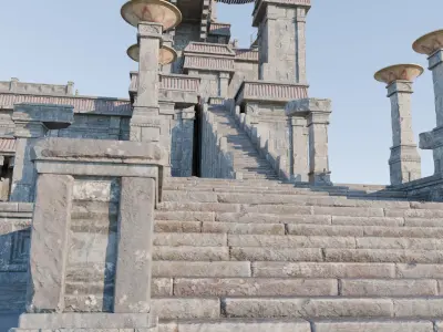 MEDIEVAL ACENAS 3D model