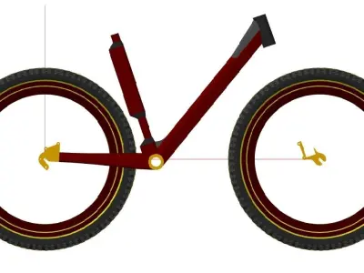 Bike MTB 26 Vi Free 3D model