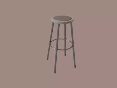 Science Stool 3D model