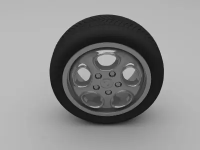 Porsche Wheel 3D model
